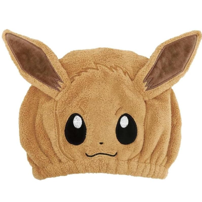 ヘアキャップ ポケモン タオルキャップ ヒトカゲ ゼニガメ フシギダネ ピカチュウ イーブイ ゲンガー カビゴン サンタン マイクロファイバー 吸水