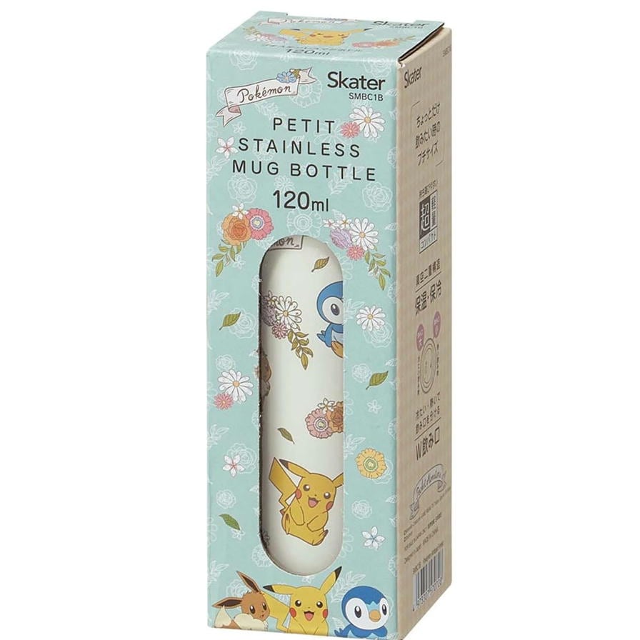 水筒 ミニ 120ml ステンレスボトル ポケモン アンティーク スケーター SMBC1B ポケットサイズ ケータイマグ 保温 保冷 マグボトル ポケットモンスター