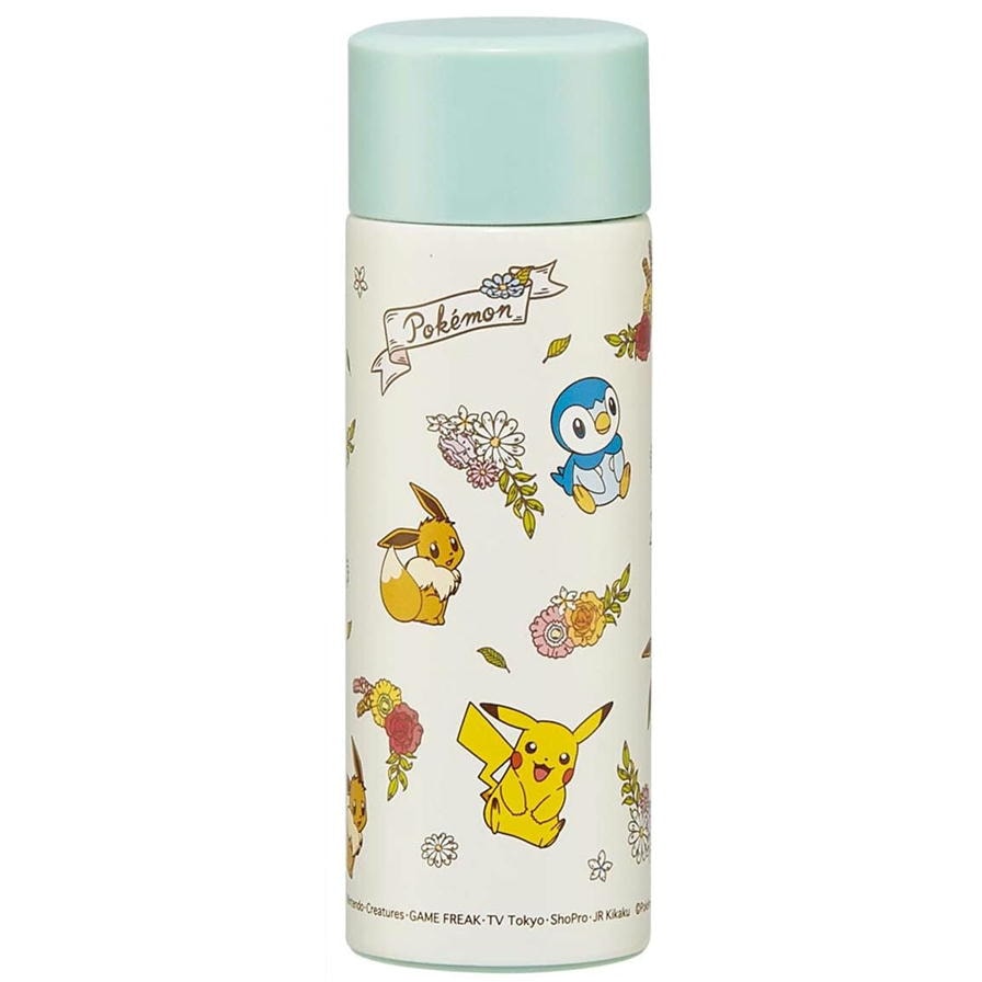 水筒 ミニ 120ml ステンレスボトル ポケモン アンティーク スケーター SMBC1B ポケットサイズ ケータイマグ 保温 保冷 マグボトル ポケットモンスター