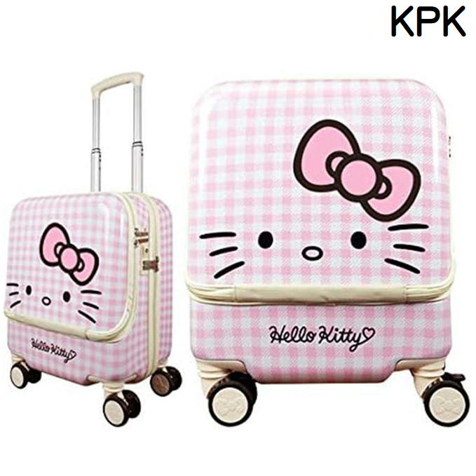 スーツケース ハローキティフロントポケット付 HK-SUC-04 サンリオ