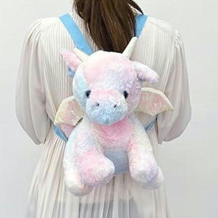 ドラコーン ぬいぐるみ リュック ユニック ドラゴン ユニコー パステル