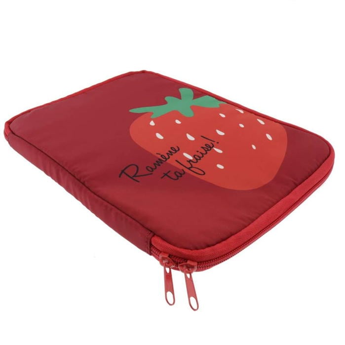 マルチケース イチゴ タブレットケース いちご ICHIGO レッド ホワイト