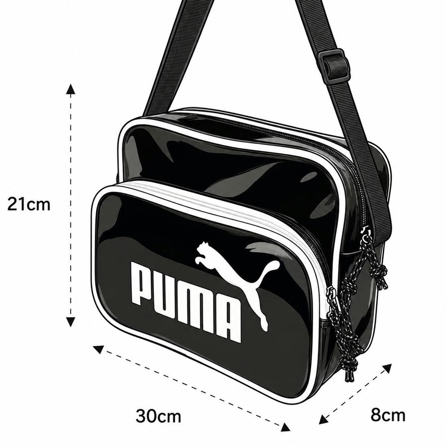 PUMA ���ʥ�� ���������Хå� J20383 �ס��� ���ݤ��Хå� �Хå� ���Х� �� ���ݡ��� �̳� �̶� ���� ���� ι�� ��˥��å���