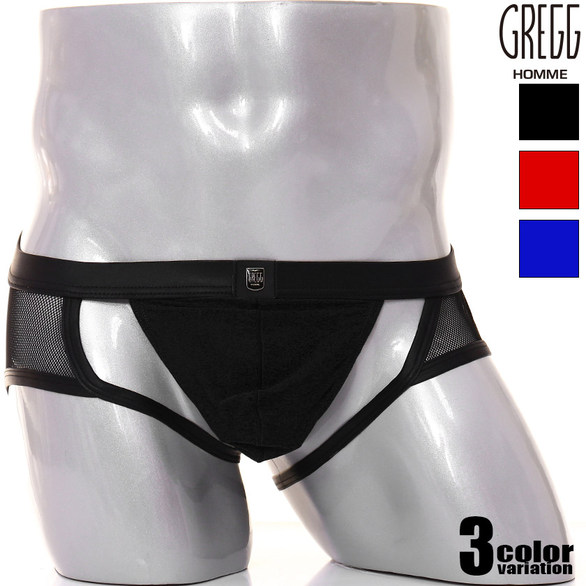 GreggHomme/����å������� RING MY BELL BRIEF �ե������쥶�� ��å��� ��� �ӥ��˥֥꡼�� �������塡��󥺡��ѥ��