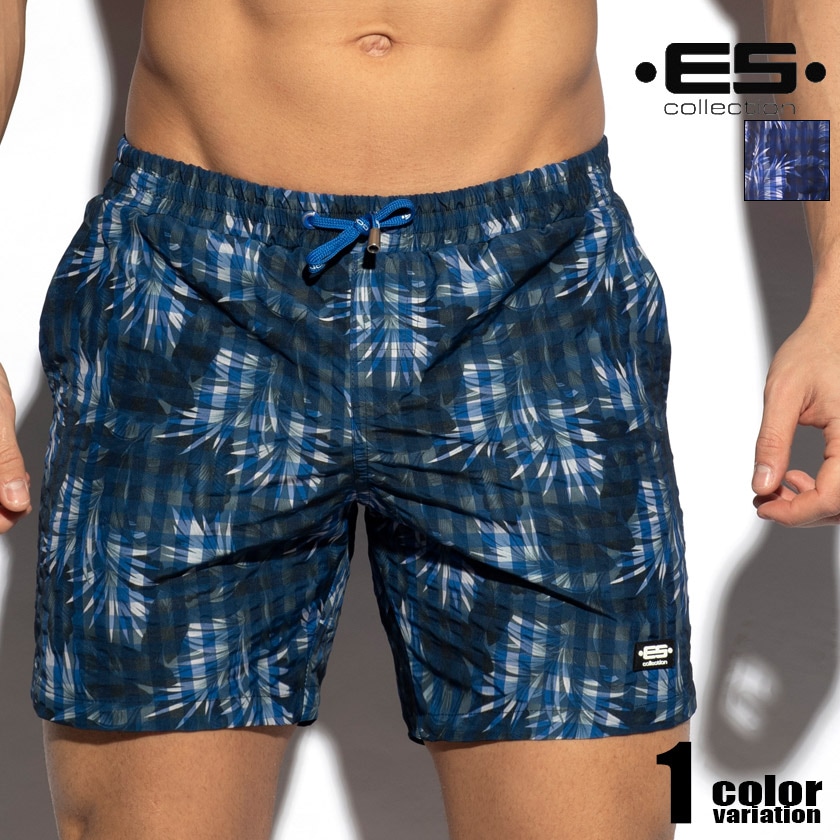 EScollection/쥯 TROPIC SQUARES BOARDSHORT ȥԥץ ʪ ʡåդ ΢դ U-Shape ० եѥġܡɥ硼ġ󥺿 ѥġѥ  ӡ