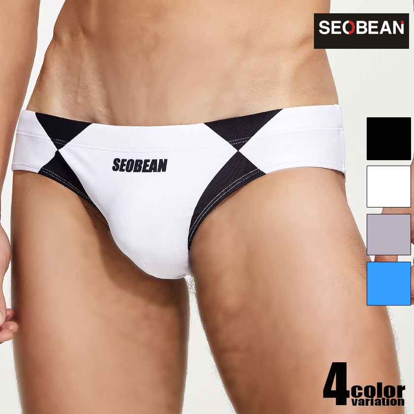 20ޤǥSEOBEAN/ӥ COLOR BLOCK SWIM BIKINI ० ӥ˥֥꡼շ󥺿 ѥġѥ  ӡ