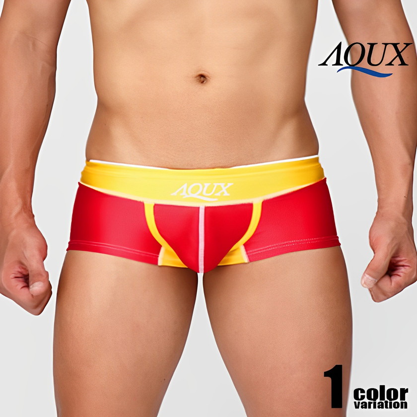 AQUX/å Canarian Square "Red" ० ܥ  󥺿 ѥ ѥ  ӡ AQUX ѥ aqux