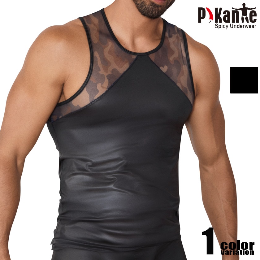 Pikante/ԥ   DOMINATION TANK TOP ʬº 󥯥ȥå   Ʃ å