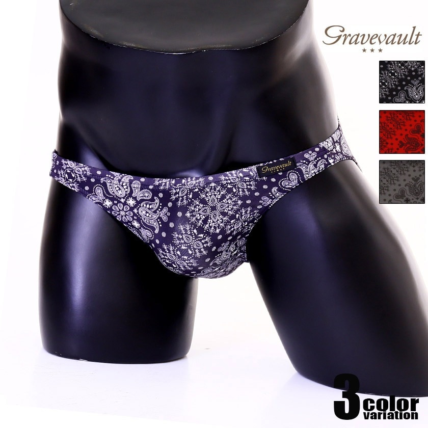 ��󥺥ӥ��ˡ�Gravevault/���쥤�֥ܡ���ȡ�Bandana Bikini ��� �ӥ��� �ѥ�� �������� ������������� ��������