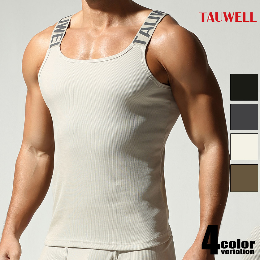 󥯥ȥåסTAUWELL/ Rib Tank Top 25706ȥåץ  󥺡०ݡġ