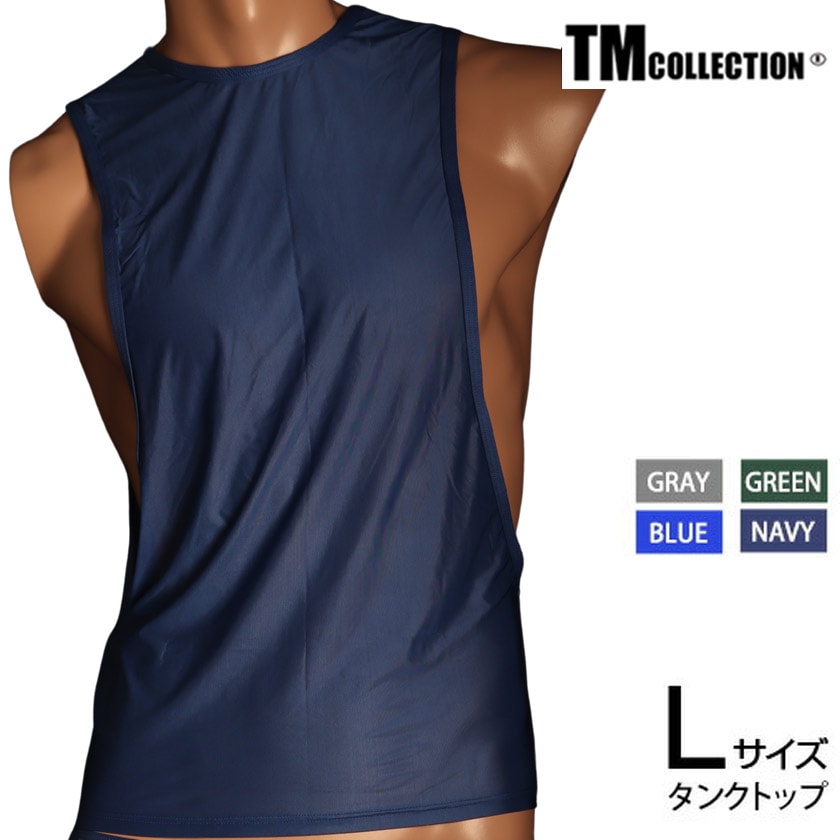 L������ ��NEW ���ꥫ�顼�� TM���쥯����� Clearskin Relax fit tanktop ��� ���󥯥ȥå� �ȥåץ� ����ʡ� ���� �ѥ�� ������������� TM Collection