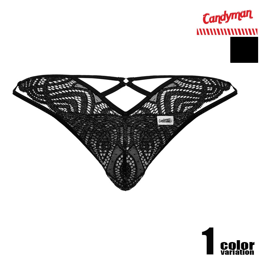 CandyMan/�����ǥ����ޥ� Lace Thongs  �졼�� Ʃ�� �������塡��� �ѥ�� T�Хå� ��������