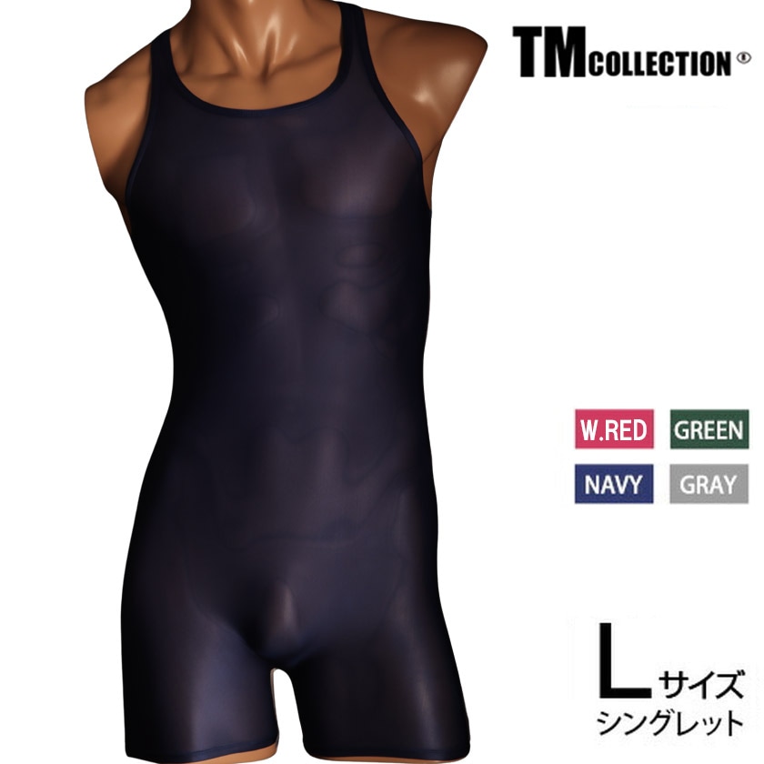 L������ ��NEW ���ꥫ�顼�� TM Collection Clearskin muscle Singlet  ��� ���� �ѥ�� ������������� TM���쥯����� ��������
