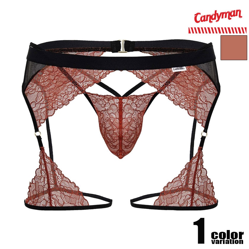 CandyMan/�����ǥ����ޥ� Lace-Garter Outfit  �졼�� ���������٥�� �������塡��� �ѥ�� T�Хå� ��������