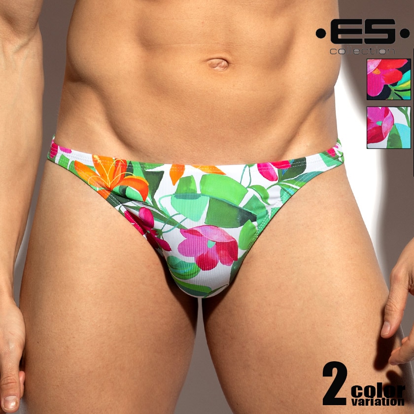 ���T�Хå� EScollection/�������������쥯����� BOLD FLOWERS THONG������ �ե� �������� �������� T�Хå� �ѥ�� MOLDED