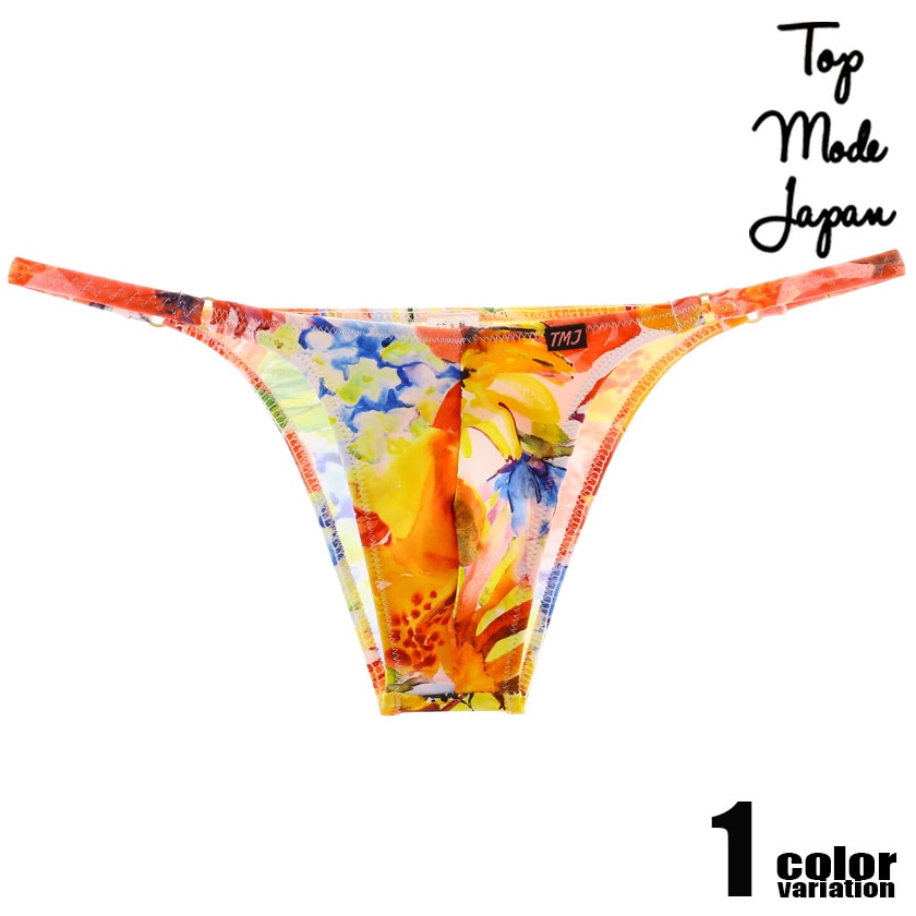 swimwear TopModeJapan/�ȥåץ⡼�ɥ���ѥ� �Ѥ줳 �ե륷���� �ϡ��եХå� ���� �����०���� ��� �ӥ��˷�����  M��L������