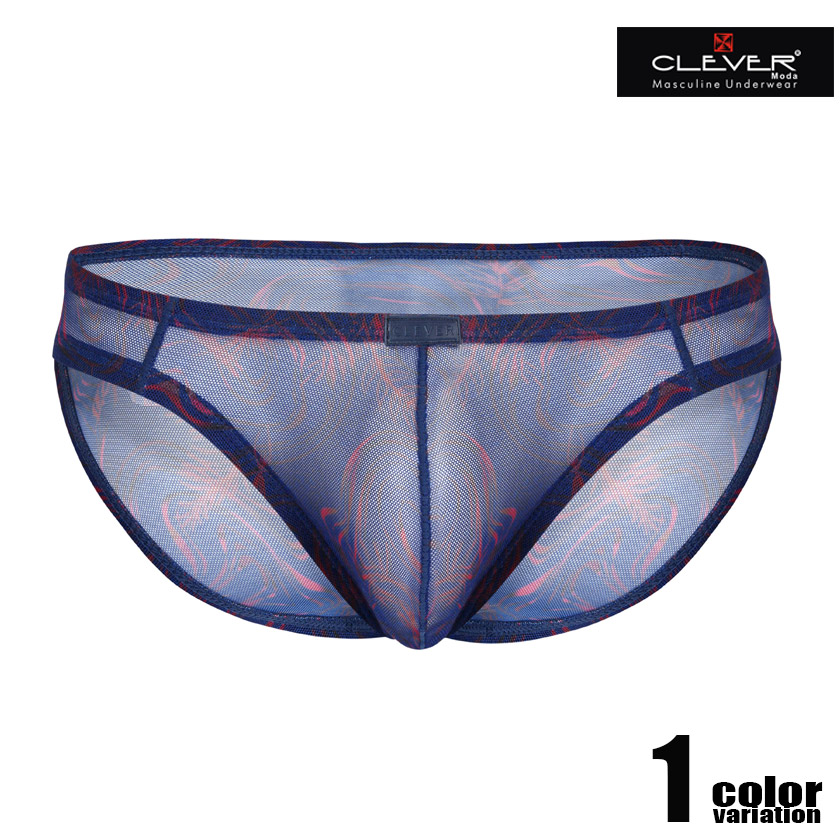��󥺥ӥ��� CLEVER/����С� CALIPSO LATIN BRIEF Blue  �������롼 Ʃ�� ��å��� �ե�Хå� �������� ��� �ѥ�� �ӥ��� �����饤�� Ω��˥��