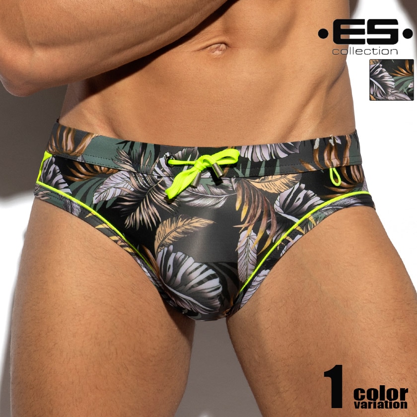 EScollection/�������������쥯����� FALL LEAVES SWIM BRIEF �ܥ��˥��� �� Pack-Up Ω��˥�� �����०���� �ӥ��˥֥꡼�շ�����󥺿��� ����ѥ�ġ����ѥ� �������� �ӡ��������� MOLDED