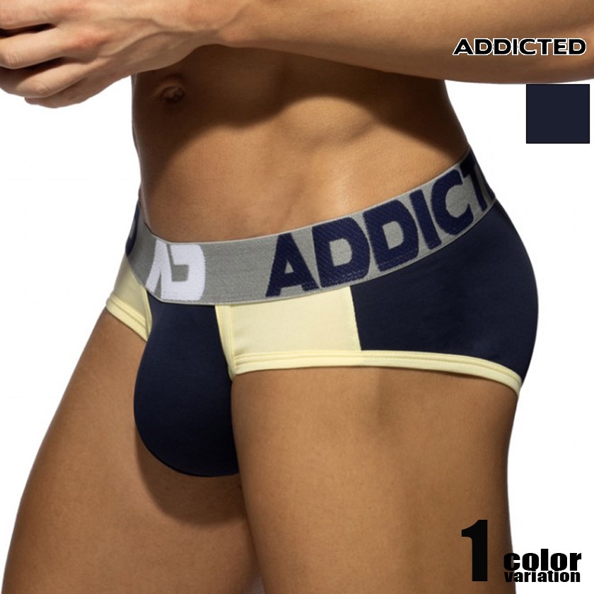 ��󥺥ӥ��� �֥꡼�� ADDICTED/���ǥ����ƥ��å� BABY YELLOW PANELS BRIEF ��ȥ������ݡ��ƥ� Ω��˥�� �ե�Хå� �ӥ��˥֥꡼�� �������� ��� �ѥ��