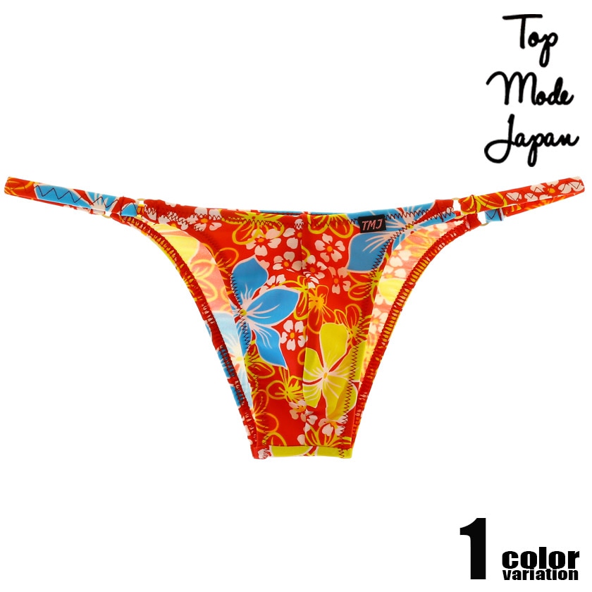 swimwear TopModeJapan/�ȥåץ⡼�ɥ���ѥ� �Ѥ餤�� �ե륷���� �ϡ��եХå� ���� �����०���� ��� �ӥ��˷�����  M��L������