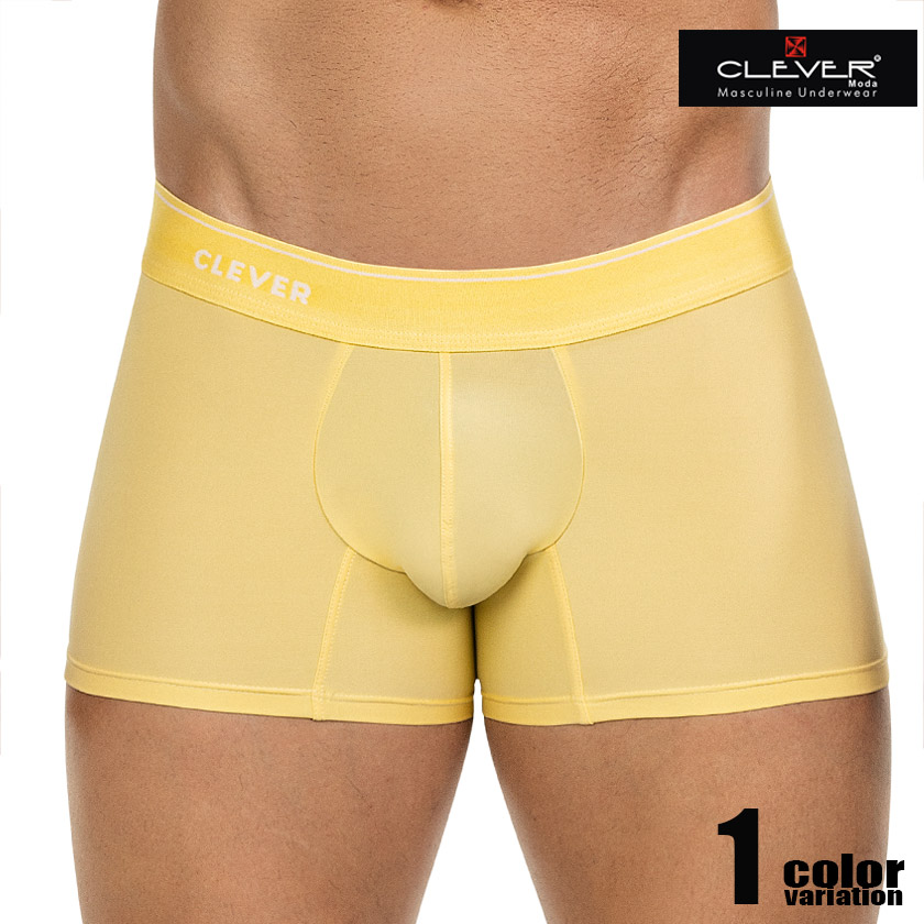 ��󥺥ܥ����� CLEVER/����С� Atenea Boxer Briefs Yellow ���ȥ�å� �������� ��� �ѥ�� �ܥ������ѥ�� �����饤�� Ω��˥��