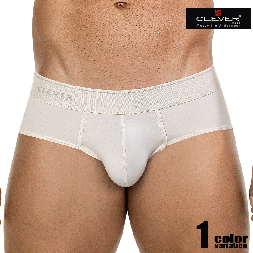 ��󥺥֥꡼�� CLEVER/����С� Atenea Briefs Color Beige ���ȥ�å� �������� ��� �ѥ�� �ӥ��� �֥꡼�� �����饤�� Ω��˥��