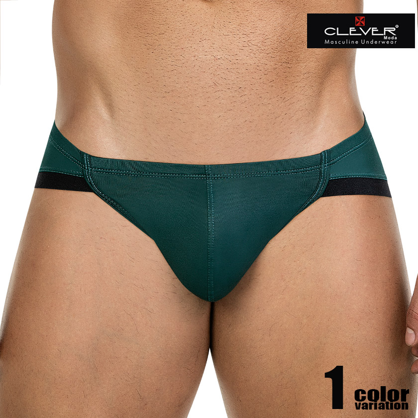 ��󥺥ӥ��� CLEVER/����С� SELENE BRIEF Green ����  �������� ��� �ѥ�� �ӥ��� �ե�Хå� Ω��˥��