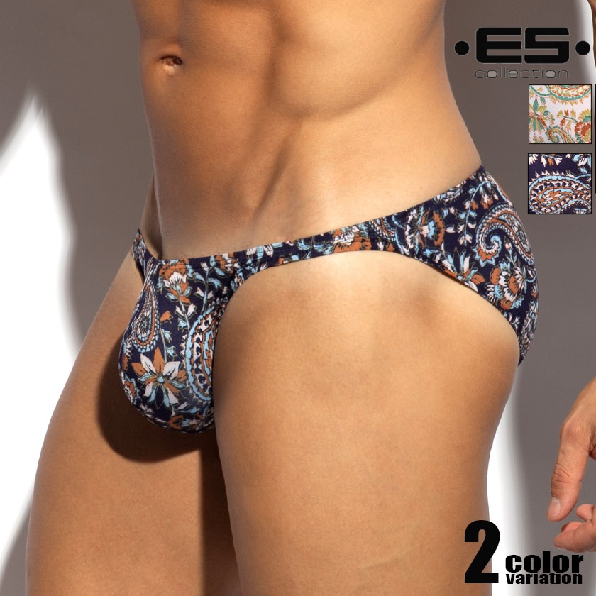 ��󥺥ӥ��� �֥꡼�� EScollection/�������������쥯����� PAISLEY BIKINI BRIEF �ڥ����꡼ �� �ե�Хå� �ӥ��� �ӥ��˥֥꡼�� �������塡Ω��˥�� ��󥺡��ѥ��
