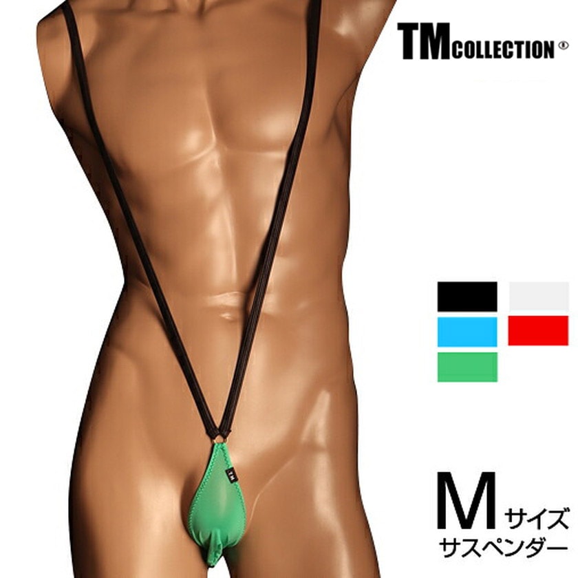 �����ڥ���� TM Collection STRIKESKIN x WET bicolor Suspenders TB ��� T�Хå� ���� �ѥ�� ������������� �������� TM���쥯����� �Ҥ礦����