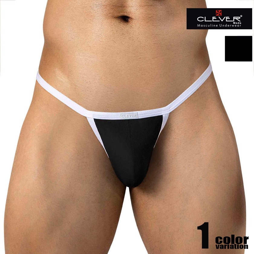 ���T�Хå� CLEVER/����С� Boreas Thongs Color Black �ϥ����åȥ�å� ���������������� ��� �ѥ�� T�Хå� �����饤�� Ω��˥��