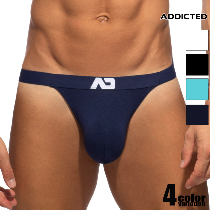���T�Хå� ADDICTED/���ǥ����ƥ��å� BAMBOO SKIN LAYER THONG �Х�֡��졼��� ���ե�  ������ T�Хå� ��������