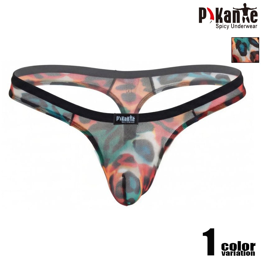 ���T�Хå� Pikante/�ԥ���� Animal Thongs ���˥ޥ��� �������쥪�ѡ��� �ҥ祦�� T�Хå� ��å��� Ʃ�� �̵��� �������� ��� �ѥ�� ��������