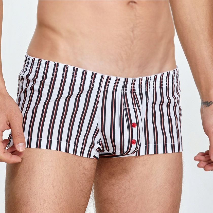 SEOBEAN/���ӥ� STRIPED FIT TRUNKS ���ȥ饤���� ���硼�ȥȥ�󥯥� ��å��� �����������åȥ� �� Ω��˥�� �ȥ�󥯥����������塡��󥺡��ѥ�ġ���ä��ꡡ���å��� 