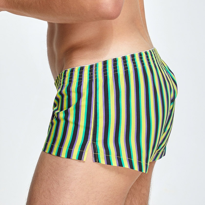 SEOBEAN/���ӥ� STRIPED FIT TRUNKS ���ȥ饤���� ���硼�ȥȥ�󥯥� ��å��� �����������åȥ� �� Ω��˥�� �ȥ�󥯥����������塡��󥺡��ѥ�ġ���ä��ꡡ���å��� 