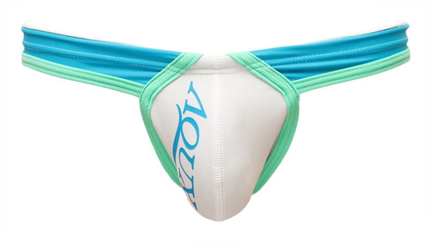 AQUX/���å��� Thong Bikinis "Light Blue" �����०���� T�Хå��� ��󥺿��� ���ѥ� ���ѥ� �������� �ӡ��������� aqux