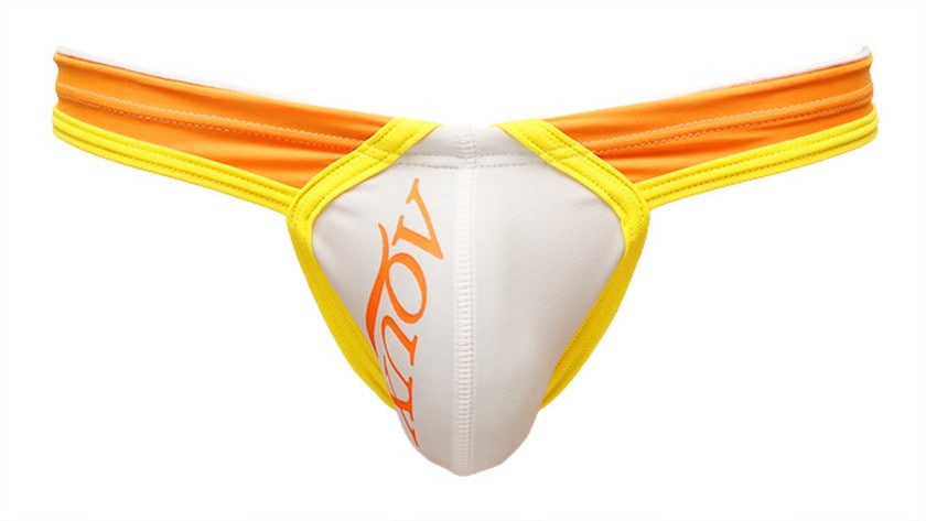 AQUX/���å��� Thong Bikinis "Orange" �����०���� T�Хå��� ��󥺿��� ���ѥ� ���ѥ� �������� �ӡ��������� aqux