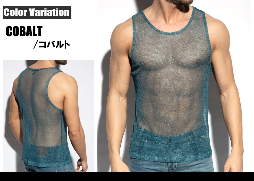 EScollection/�������������쥯�����MALDIVES TANK TOP ������å��� ���󥯥ȥåס�µ�ʤ����Ρ����꡼�֡����꡼�֥쥹����󥺡��ե��å���󡡥ȥåץ� Ʃ�� ���٥�å��� �᥿��å�