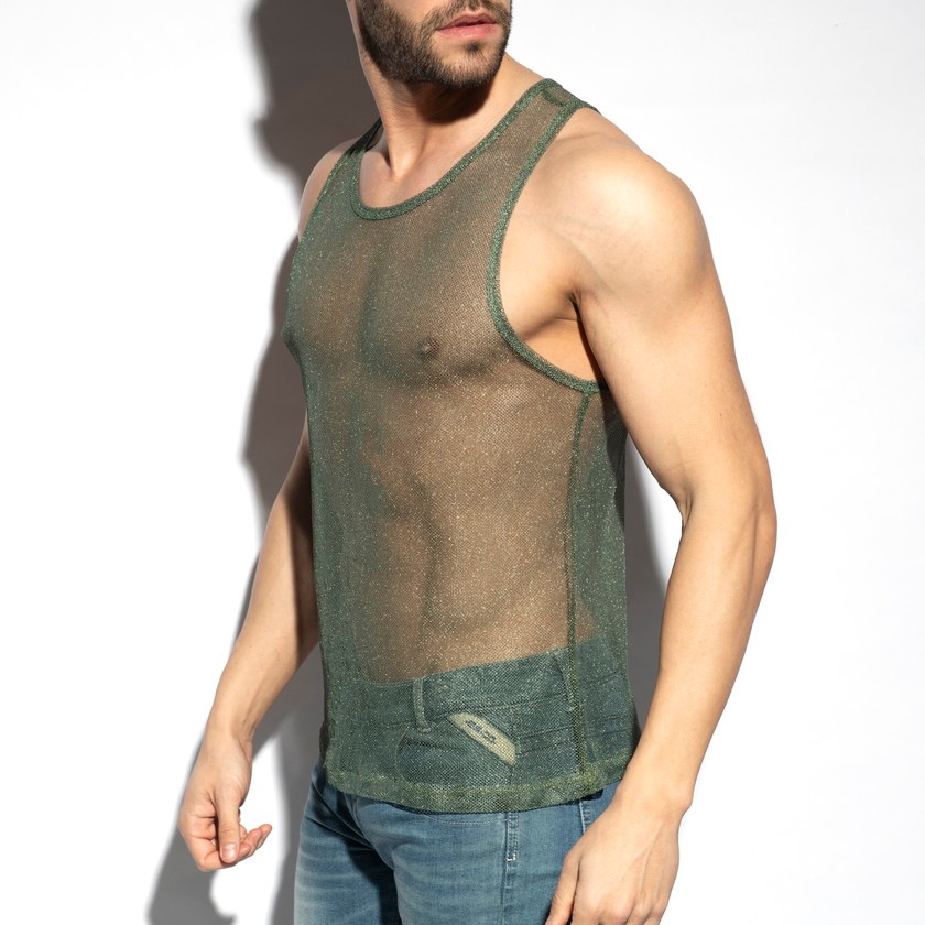 EScollection/�������������쥯�����MALDIVES TANK TOP ������å��� ���󥯥ȥåס�µ�ʤ����Ρ����꡼�֡����꡼�֥쥹����󥺡��ե��å���󡡥ȥåץ� Ʃ�� ���٥�å��� �᥿��å�