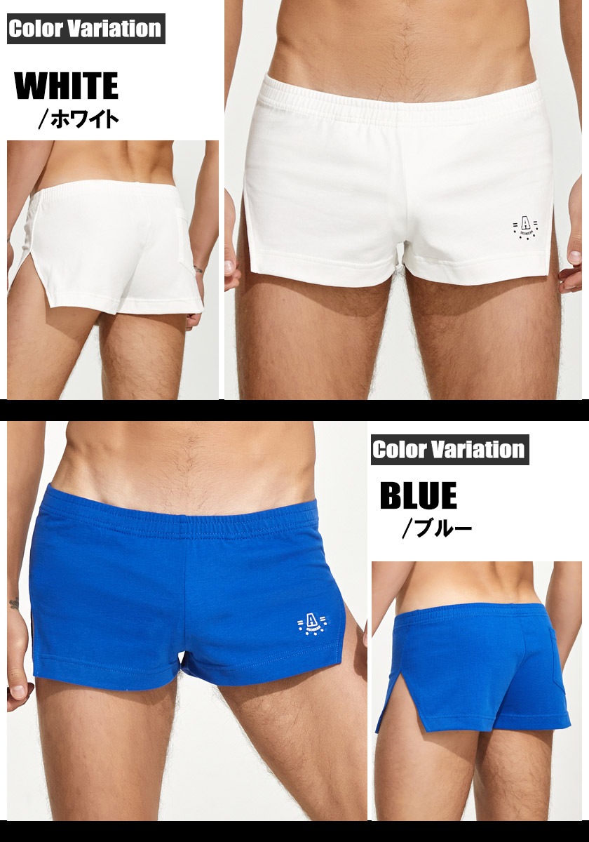 SEOBEAN/���ӥ� SIDE SPLIT LEISURE SHORTS �����ɥ���å� ���ݥ���� ʬΥ��¤ �ե������š����� ���硼�ȥѥ�ġ�û�ѥ󡡥�󥺡��ܥȥॹ���ե��å���������塡���०���� 1ʬ��