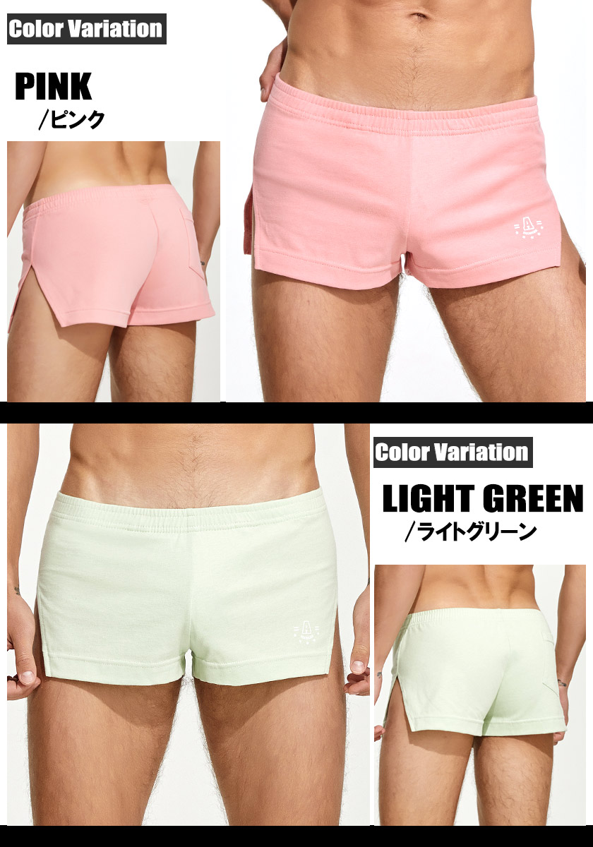 SEOBEAN/���ӥ� SIDE SPLIT LEISURE SHORTS �����ɥ���å� ���ݥ���� ʬΥ��¤ �ե������š����� ���硼�ȥѥ�ġ�û�ѥ󡡥�󥺡��ܥȥॹ���ե��å���������塡���०���� 1ʬ��