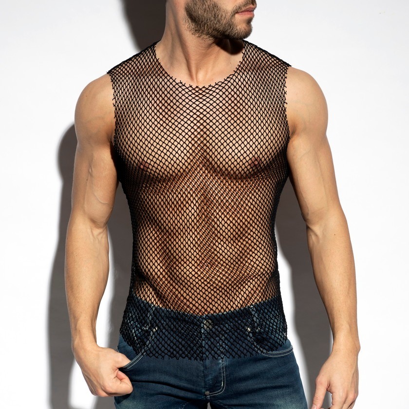 EScollection/�������������쥯����� BEACHY NET TANK TOP �֥�å��� ���󥯥ȥåס�µ�ʤ����Ρ����꡼�֡����꡼�֥쥹����󥺡��ե��å���󡡥ȥåץ� Ʃ��