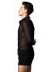 AndrewChristian/����ɥ�塼���ꥹ����� Naked Truth Capsule See-Through Midnight Shirt T����� Ĺµ ��� �ե��å���� �ȥåץ� �������롼 �ɥå���