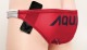 AQUX/���å��� Asymmetry Speedo "Sheer Red" �����०���� ���ѥ� ��󥺿��� �ӥ��˷� ���ѥ� �������� �ӡ��������� aqux