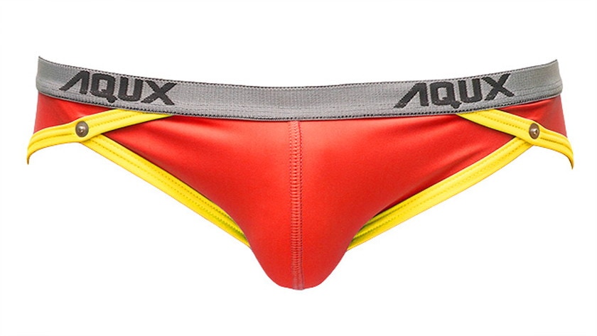 ��󥺥ӥ��� �֥꡼�� AQUX/���å��� Over Wrap Bikini "Red" �ӥ��� �������� ��� �ѥ�� �������� aqux
