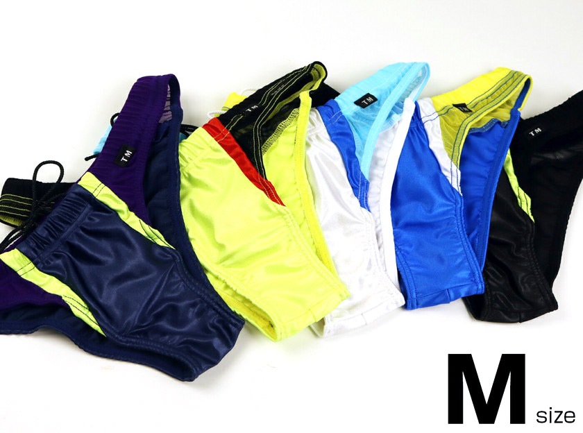 2026 swimwear low-rise Color switching BIKINI メンズ ビキニ 水着