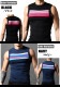 AndrewChristian/����ɥ�塼���ꥹ����� Knit Stripe Sleeveless µ�ʤ� �ȥåץ� ���꡼�֥쥹 �ܡ����� ��� ���롼�ͥå�