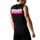 AndrewChristian/����ɥ�塼���ꥹ����� Knit Stripe Sleeveless µ�ʤ� �ȥåץ� ���꡼�֥쥹 �ܡ����� ��� ���롼�ͥå�