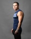 AndrewChristian/����ɥ�塼���ꥹ����� Knit Stripe Sleeveless µ�ʤ� �ȥåץ� ���꡼�֥쥹 �ܡ����� ��� ���롼�ͥå�