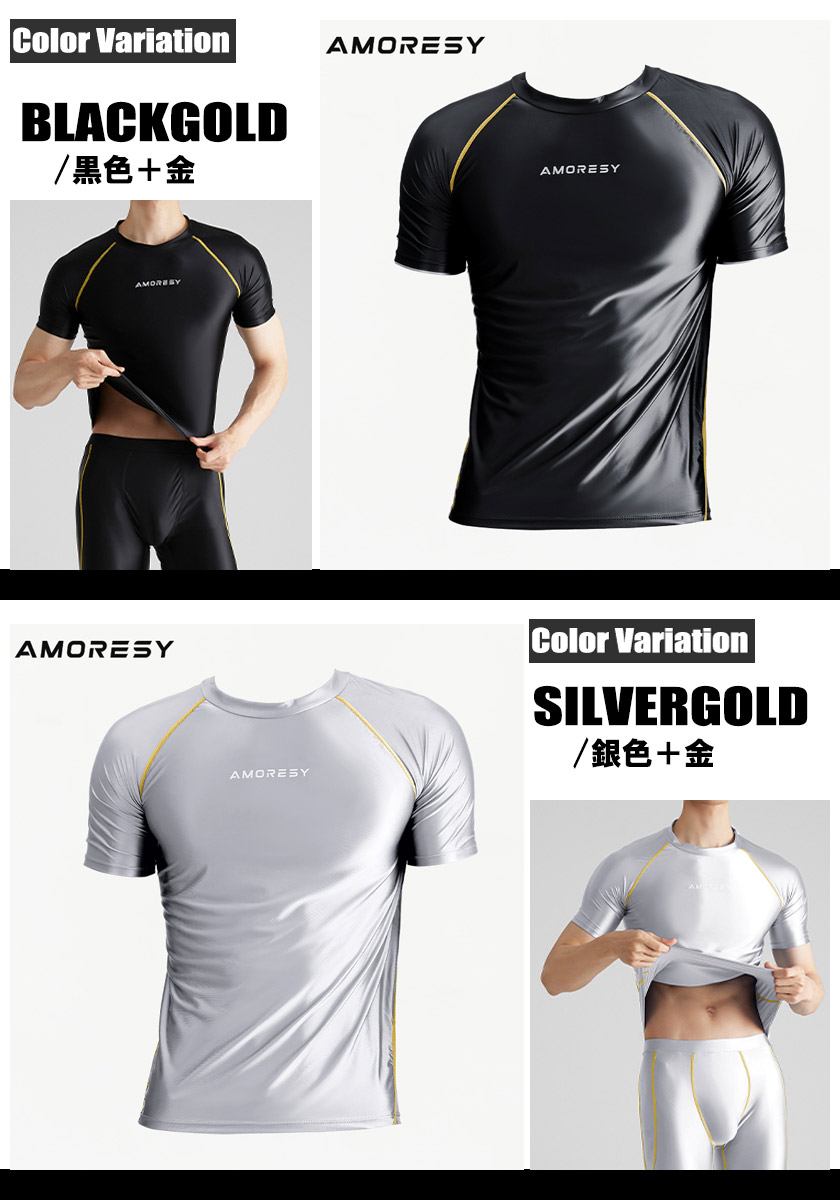 ��󥺥ȥåץ���AMORESY/����쥷�� ����T����� �ԥå��� �ȥåץ� �ե��å���󡡥�󥺡��ĥ�ĥ䡡���٥��١����ݡ��ġ�����