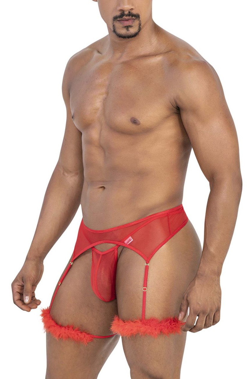 ���T�Хå� CandyMan/�����ǥ����ޥ� 99806 Mesh Garter Outfit ���������٥�� ��å��� �ե������ե��� T�Хå� Ω��˥�����������塡��󥺡��ѥ�ġ���������